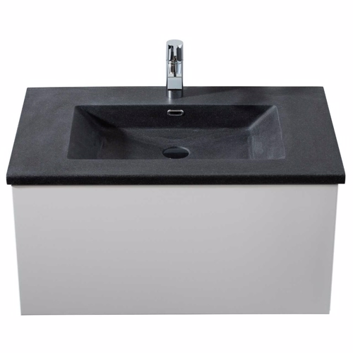 Sort bordplate, modell P