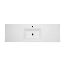 Integrert vask 490mm - Type 1.1 - Glacier white