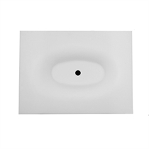 Integrert vask - Type 3 - Glacier hvit