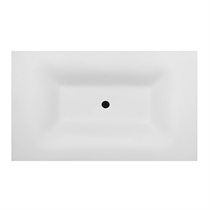 Integrert vask 690mm - Type 6 - Glacier white