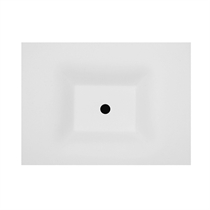 Integrert vask 450mm - Type 7 - Glacier hvit