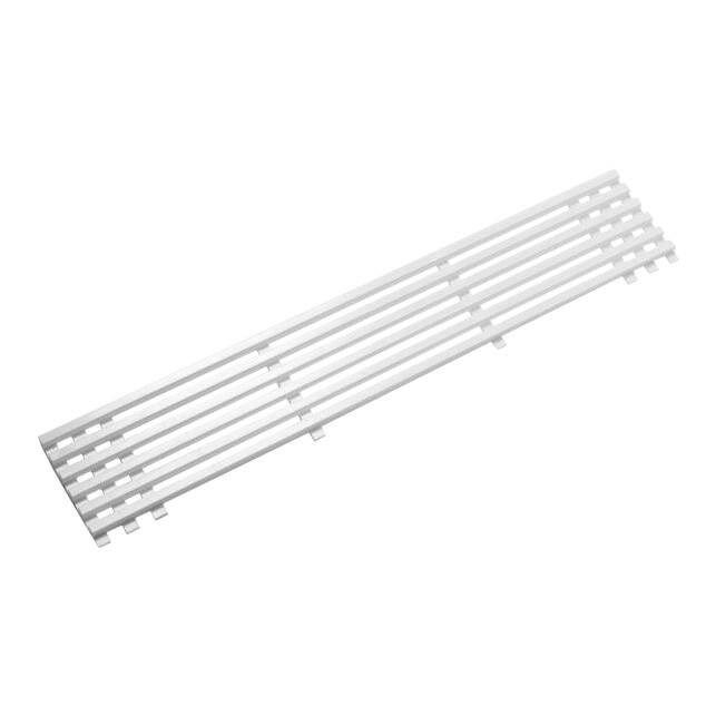 Ventilasjonsgitter i hvit plast
