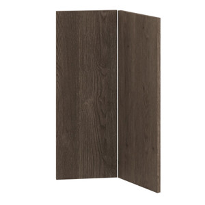 Hengslet dør til korpus<br> 2 x H: 70 cm B: 25,6 cm