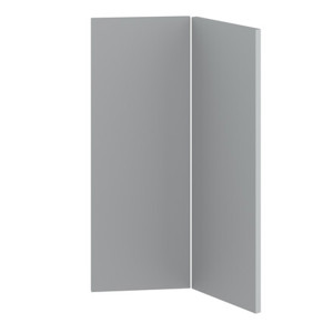 Hengslet dør til korpus<br> 2 x H: 70 cm B: 25,6 cm
