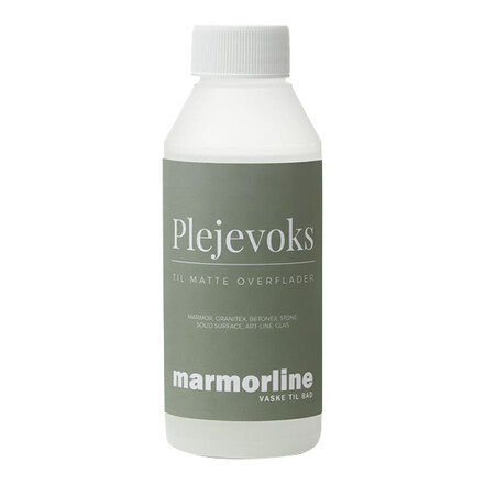 Marmorline voks for matte baderomsvasker og benkeplater