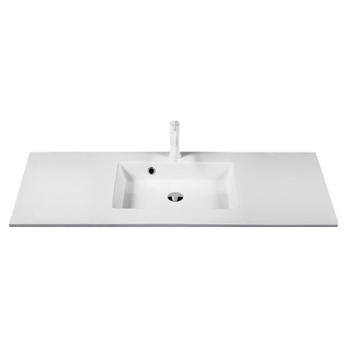Marmorline Colombo vask i hvit, matt marmor D: 48 cm