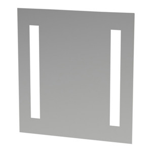 Loevschall speil med LED lys<br> H: 65 cm