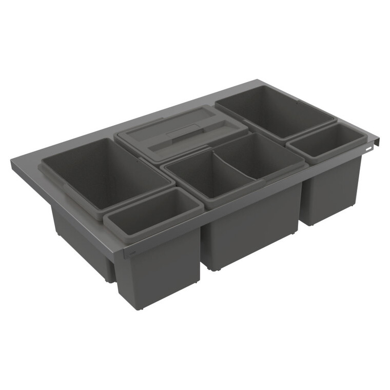Smart Cube avfallssystem for 80 cm bred skuff