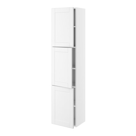 korpus for bad slimline med 3 dører