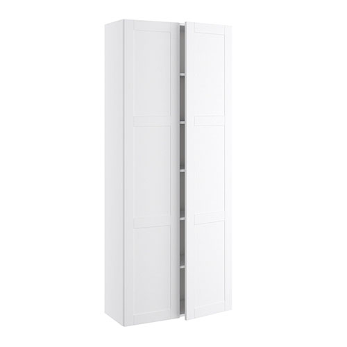 80 cm bredt korpus med 5 hyller
