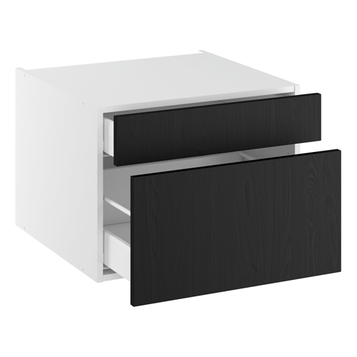 korpus/ korpus for vaskemaskin med 2 skuffer