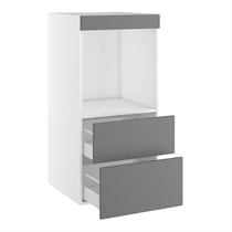 Designskap for korpus med 2 skuffer