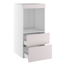Designskap for korpus med 2 skuffer