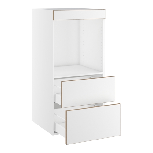 Designskap for korpus med 2 skuffer