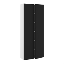 80 cm bredt korpus med 5 hyller