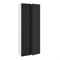 80 cm bredt korpus med 5 hyller
