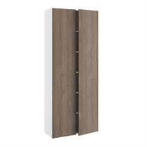 80 cm bredt korpus med 5 hyller