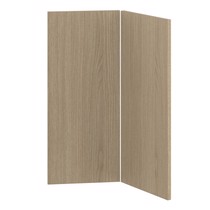 Hengslet dør 2 x H: 70 cm B: 29,6 cm
