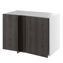 Hjørneskap med 1/2 karusell<br> og blenderplate