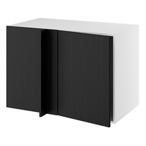Hjørneskap med 1/2 karusell<br> og blenderplate