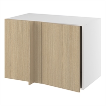 Hjørneskap med 1/2 karusell<br> og blenderplate